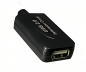 Preview: USB 2.0 pikendus ACTIVE, A mees/naine, UL 2725, topeltvarjestatud, must, DINIC polükott, pikkus 5.00m