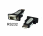 Preview: DINIC USB 2.0 converter USB to serial DB9, RS232 adapter incl. 0.80m USB cable