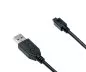 Preview: Cabo micro USB ficha A para ficha micro B, preto, 0,50 m, saco plástico DINIC