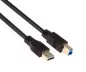 Mobile Preview: USB 3.0 Cable A male to B male, black, 2,00m, DINIC box