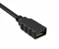 Preview: USB 3.0 удължител, от щепсел A до гнездо A, позлатени контакти, черен, 2,00 м, кутия DINIC