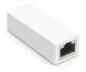 Preview: USB адаптер към Gbit LAN за MAC и PC, USB 3.0 (2.0) A щепсел към RJ45 гнездо, бял, полиетиленов плик DINIC