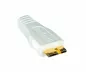Preview: Câble USB 3.0 A mâle vers micro B 3.0 mâle, contacts dorés, blanc, 2,00m, DINIC Blister