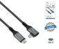 Preview: DINIC USB C 4.0 kábel, priamy až 90° uhol, PD 240W, 40Gbps, hliníková zástrčka, nylonový kábel, 1 m
