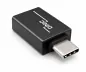 Preview: Адаптер, USB C щепсел към USB A гнездо, алуминий, космическо сиво, DINIC кутия с евроотвор