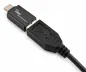 Preview: Адаптер, USB C щепсел към USB A гнездо, алуминий, космическо сиво, DINIC кутия с евроотвор