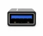 Preview: Адаптер, USB C щепсел към USB A гнездо, алуминиев, космическо сив