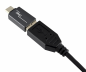 Preview: Adapter, USB C plug to USB A socket aluminium, space grey