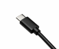 Preview: USB-C-sovitin tyyppi C 3.0 A pistorasiaan, OTG-yhteensopiva, musta, DINIC polybag, 0.20m