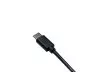 Preview: USB-C adapter type C naar 3.0 A aansluiting, OTG-geschikt, zwart, 0,20 m, polyzak