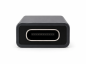 Preview: Adapter, USB A-stik til USB C-stik aluminium, space grey, DINIC Box