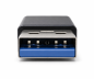 Preview: Adapter, USB A-stik til USB C-stik aluminium, space grey, DINIC Box