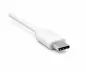 Preview: USB кабел тип C към USB 2.0 B щепсел, бял, полиетиленов плик DINIC, 2,00 м