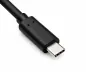 Preview: USB кабел тип C към USB 2.0 B щепсел, черен, полиетиленов плик DINIC, 3,00 м