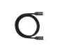 Preview: USB 3.2 Kabel Typ C auf C Stecker, bis 20 GBit/s u. 100W (20V/5A) Aufladung, schwarz, 0,50m, Polybag
