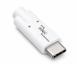 Preview: Dátový a nabíjací kábel USB 3.2, typ zástrčky C-C, podporuje nabíjanie 100 W (20 V/5 A), biely, DINIC box s euro otvorom, 0,50 m