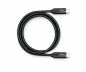 Preview: Câble de données et de charge USB 3.2, type C-C mâle, supporte une charge de 100W (20V/5A), noir, polybag, 1m