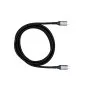 Preview: USB 3.2 HQ data and charging cable type C-C plug, supports 100W (20V/5A) charging, 20 GBit/s, black, box with Euro hole, 2m
