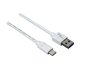 Preview: USB 3.1 Kabel Typ C - 3.0 A , weiß, 5Gbps, 3A charging, 1m, Polybag