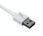Mobile Preview: USB 3.1 Cable Type C - 3.0 A , white, PB, 1m 5Gbps, 3A charging, Polybag