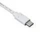 Preview: USB 3.1 Cable Type C - 3.0 A , white, Box, 2m Dinic Box, 5Gbps, 3A charging