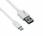 Preview: USB 3.1 Kabel Typ C - 3.0 A Daten u. Ladekabel, 5Gbps, 3A charging, weiß, DINIC Polybag, 1m