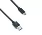 Preview: USB 3.1 Cable C male to 3.0 A male, black, 1,00m