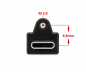 Preview: Καλώδιο USB 3.1 τύπου C+κλείδωμα - Καλώδιο USB 3.0 A, USB C-A με μηχανισμό κλειδώματος στο βύσμα τύπου C, μαύρο, 2m