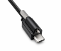 Preview: Καλώδιο USB 3.1 τύπου C+κλείδωμα - Καλώδιο USB 3.0 A, USB C-A με μηχανισμό κλειδώματος στο βύσμα τύπου C, μαύρο, 2m