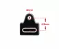 Preview: USB 3.1 cable type C+locking - USB 3.0 A , 2m USB C-A cable with locking mechanism on type C plug