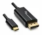 Preview: Καλώδιο USB 3.1 με βύσμα τύπου C προς βύσμα DisplayPort, 4K*2K@60Hz, μαύρο, πολυσακούλα DINIC, 2m