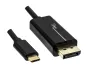 Preview: USB 3.1 Kabel Typ C Stecker auf DisplayPort Stecker, 4K*2K@60Hz, schwarz, DINIC Polybag, 2m Preview: USB 3.1 Kabel Typ C Stecker auf DisplayPort Stecker, 4K*2K@60Hz, schwarz, DINIC Polybag, 2m