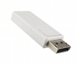 Preview: USB 3.1 Kabel Typ C Stecker auf DisplayPort Stecker, 4K*2K@60Hz, weiß, DINIC Blister, 2m