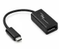 Preview: Adattatore USB 3.1 Tipo C maschio a DisplayPort femmina, 4K*2K@60Hz, nero, DINIC Polybag