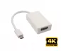 Preview: Adapter USB 3.1 Type C plug to DisplayPort socket, 4K*2K@60Hz, white, DINIC blister pack