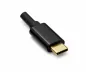 Preview: USB 3.1 kabel type C plug naar HDMI, 4K2K@60Hz, HDCP, HDR, DP-ALT, zwart, 2,00m, DINIC box met Euro gat