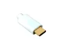 Preview: Adapter USB type C plug to HDMI socket, 4K*2K@60Hz, HDR, white, DINIC polybag