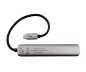 Preview: USB-C 5-in-1 docking station, HDMI 4K/60Hz, RJ45, 3x USB-A (5G), aluminium, silver