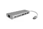 Preview: USB 3.1 Typ C 2-Port HUB, RJ45, HDMI, 2x USB, SD Card-Reader, USB C Ladeanschluss
