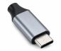 Preview: Adapter USB C Stecker/RJ45 Gbit LAN Buchse, 10/100/1000 Mbps mit Auto-Erkennung, space grau, DINIC Polybag, Länge 0,20m