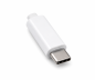 Preview: Adapter USB C Stecker / RJ45 Gbit LAN, 10/100/1000 Mbps mit Auto-Erkennung, weiß, DINIC Polybag, Länge 0,20m