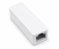 Preview: Adapter USB C Stecker / RJ45 Gbit LAN, 10/100/1000 Mbps mit Auto-Erkennung, weiß, DINIC Polybag, Länge 0,20m