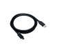 Preview: USB 3.1 Kabel Typ-C - micro B, schwarz, DINIC Box mit Euroloch, 2m