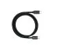 Preview: USB 3.1 kabelis no C tipa kontaktdakšas uz mikro B tipa kontaktdakšu, melns, 1,00 m, DINIC polipakete