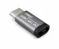 Preview: Адаптер, USB C щепсел към micro USB гнездо, алуминий, космическо сиво