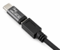 Preview: Adaptador, ficha USB C para tomada micro USB alumínio, cinzento espacial