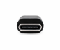 Preview: Adaptateur, USB C mâle vers Micro USB femelle Alu, gris espace, DINIC Box avec trou européen