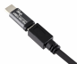 Preview: Adapter, USB C plug to micro USB socket aluminium, space grey