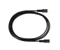 Preview: DINIC USB type C to C charging cable, 2x USB type C plug, 60W, 3A, OD: 4.5mm, black, DINIC polybag, 3m