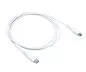 Preview: USB Type C to C charging cable, white, 1.5m 2x USB Type C plug, 60W, 3A